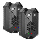 2 Pack Under Hood Ultrasonic Rodent Repeller Rodent Control Deterrent Chaser Blocker for Vehicle Indoor with Strobe Light 3 Power Supplies