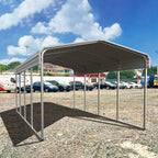 11'x20' Heavy-Duty Metal Carport