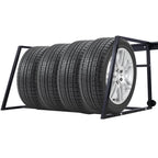 Heavy Duty Adjustable Garage Wall Multi-Tire Rack Storage