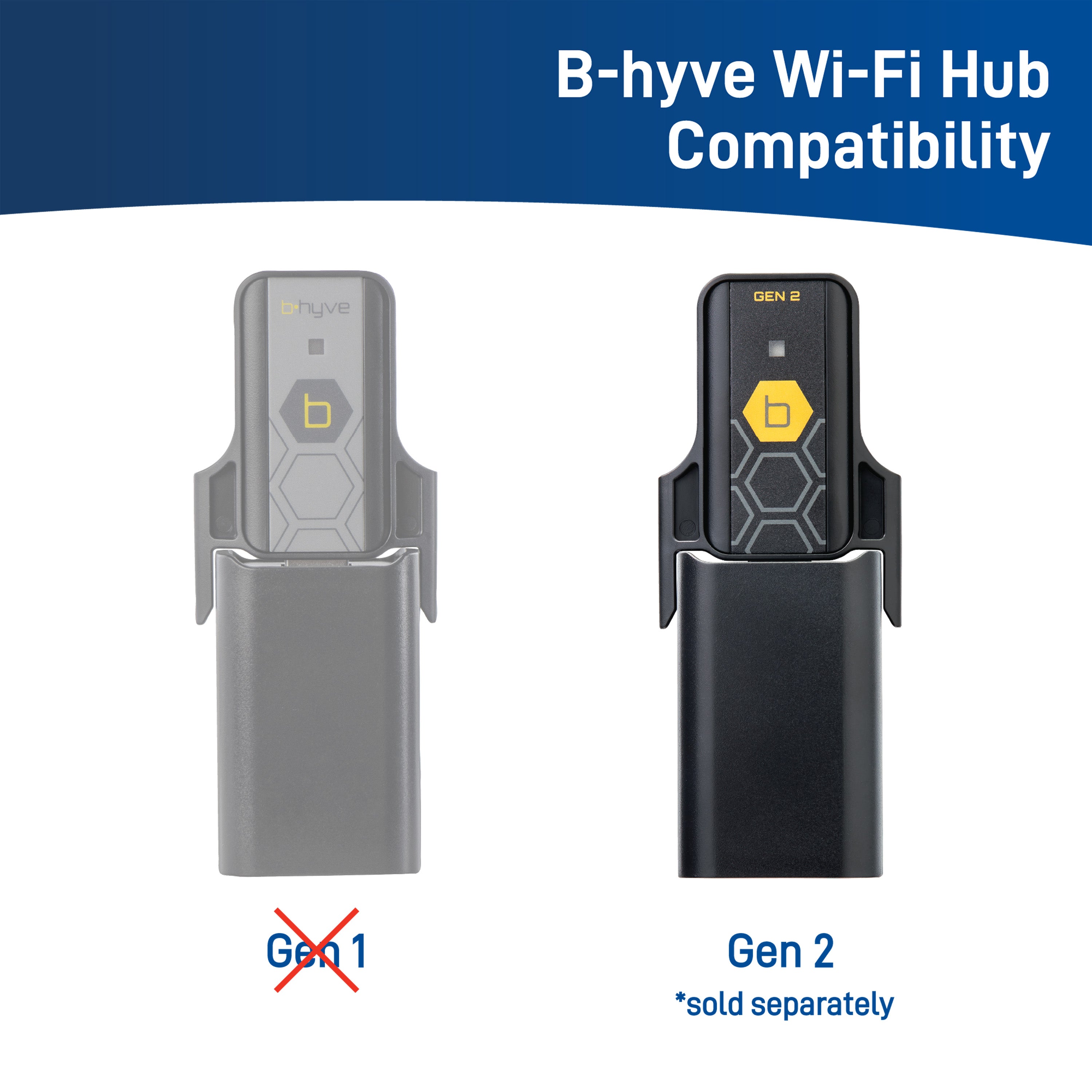 B-hyve XD Bluetooth 4-Outlet Hose Faucet Timer | 24634