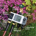 B-hyve XD Bluetooth 4-Outlet Hose Faucet Timer | 24634