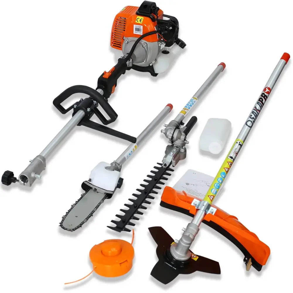 4-in-1 Gas Powered Multi Tool Garden Trimmer and Pole Saw