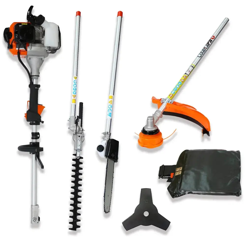 4-in-1 Gas Powered Multi Tool Garden Trimmer and Pole Saw