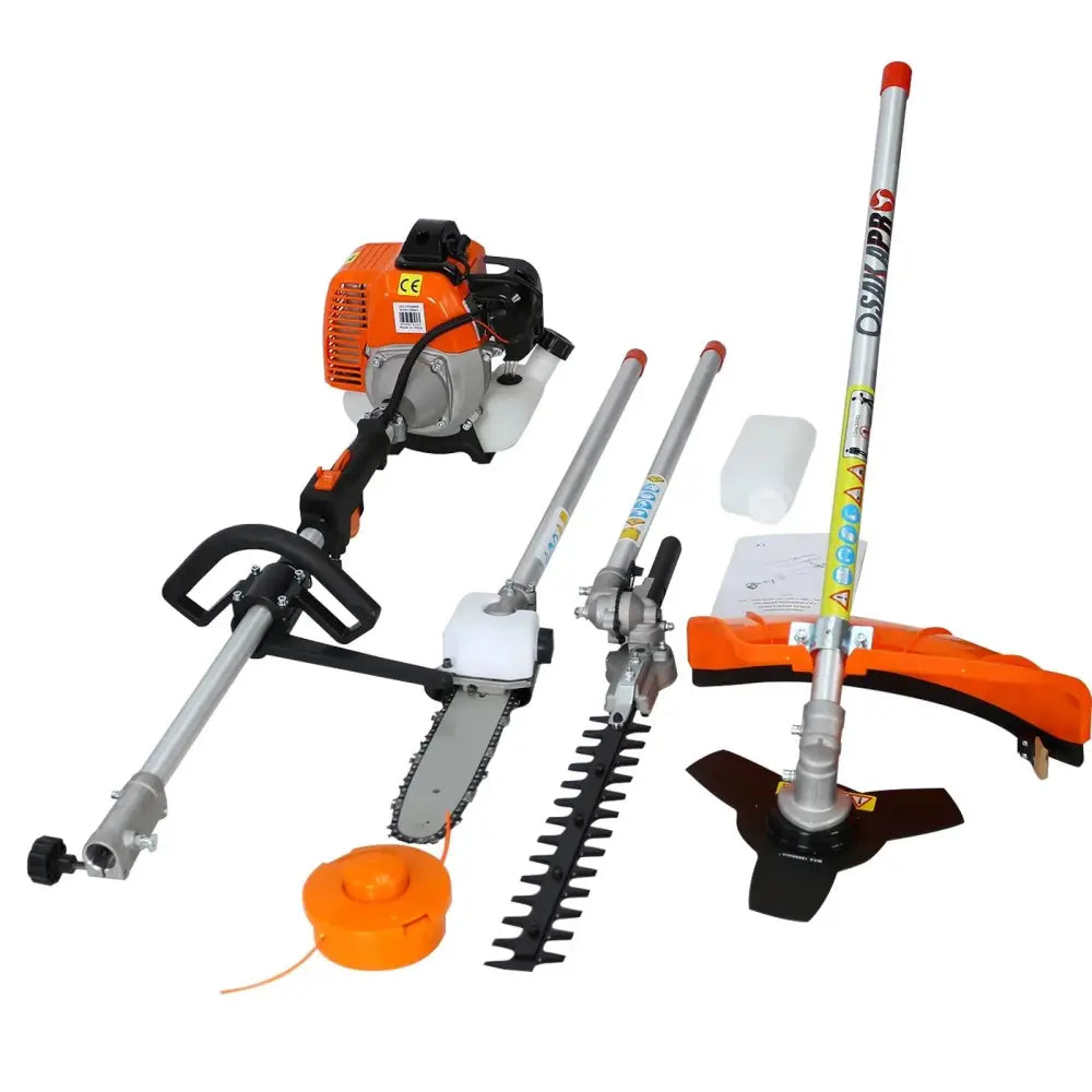 4-in-1 Gas Powered Multi Tool Garden Trimmer and Pole Saw