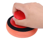 5PCS Car Wash Wax Polish Pad Polishing Pad Sponge Microfiber Sponge Applicators Car Cleaning Cloth Microfiber Applicator For Auto Polisher Waxing Sponge Car Wax Applicator Pads Kit Sponge Applicators Soft Foam Waxing Pad with Grip Handle