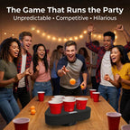 Whirl Pong™ - The Spinning Cup Pong Game (Set of 2)