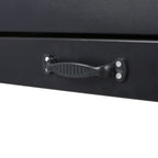 Steel Workbench Tool Storage Work Bench Workshop Tools Table W/Drawer and Peg Board ,4xAC outlets 2xUSB Ports