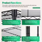 3/4/5/6/7/8 Tier Storage Shelves-Adjustable Wire Shelving Rack-Multi Sizes
