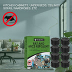 Yegbong 8pcs mice repellant mouse repelling pills car body kitchen office bedroom warehouse sewer pipe rat and mice repellent