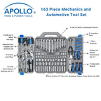 163 Piece Mechanics Tool Kit -- DT0002