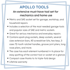 163 Piece Mechanics Tool Kit -- DT0002