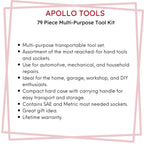79 Piece Multi-Purpose Tool Kit - DT9411
