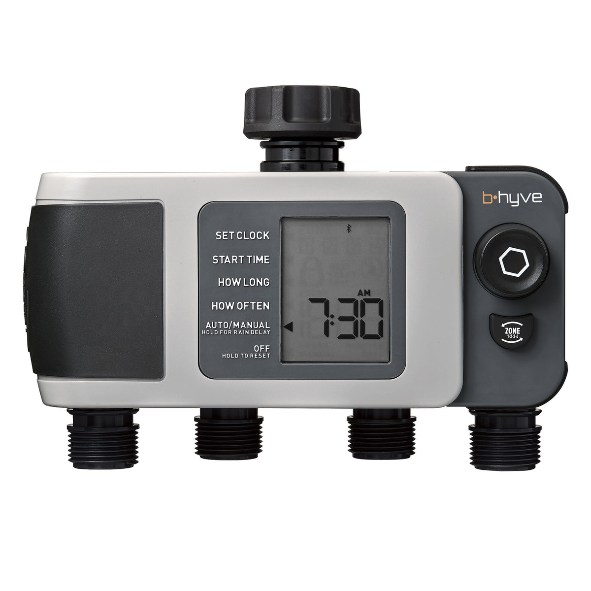 B-hyve XD Bluetooth 4-Outlet Hose Faucet Timer | 24634