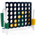 Jumbo 4-in-a-Row Game Set 3.5ft Tall Outdoor Lawn Game