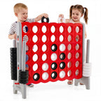 Jumbo 4-in-a-Row Game Set 3.5ft Tall Outdoor Lawn Game