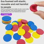 Foam Disc Launcher Set | Flying Disc Hand Shooter for Outdoor Games