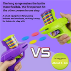 Foam Disc Launcher Set | Flying Disc Hand Shooter for Outdoor Games