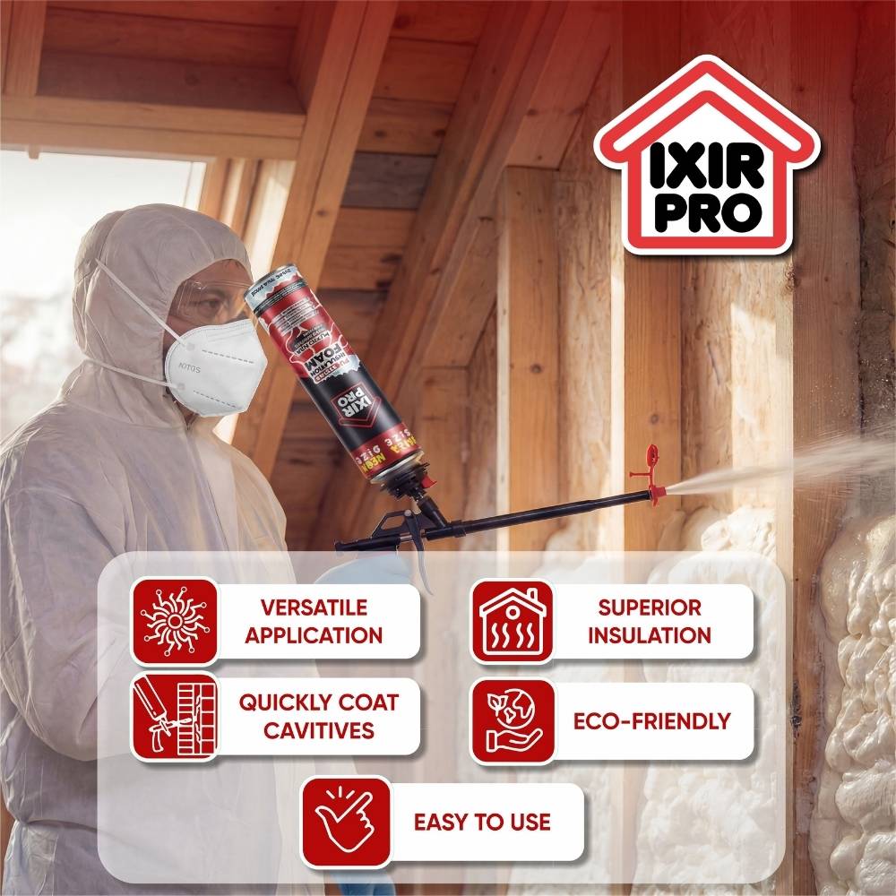 Spray Foam Insulation Kit (30 oz./850gr)