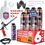 Spray Foam Insulation Kit (30 oz./850gr)