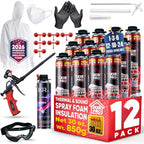 Spray Foam Insulation Kit (30 oz./850gr)