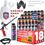 Spray Foam Insulation Kit (30 oz./850gr)