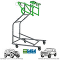 TopLift Pro V2.0 - Hardtop Removal & Storage Tool for Jeep Wrangler and Ford Bronco