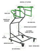 TopLift Pro V2.0 - Hardtop Removal & Storage Tool for Jeep Wrangler and Ford Bronco