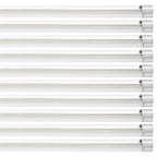 10 Pack LED Shop Light 8 FT 80W Linkable Light Fixture 10000 LM 59 in Power Cords with ON/OFF Switch
