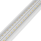 10 Pack LED Shop Light 8 FT 80W Linkable Light Fixture 10000 LM 59 in Power Cords with ON/OFF Switch