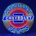 Genuine Chevrolet Parts Neon Signs