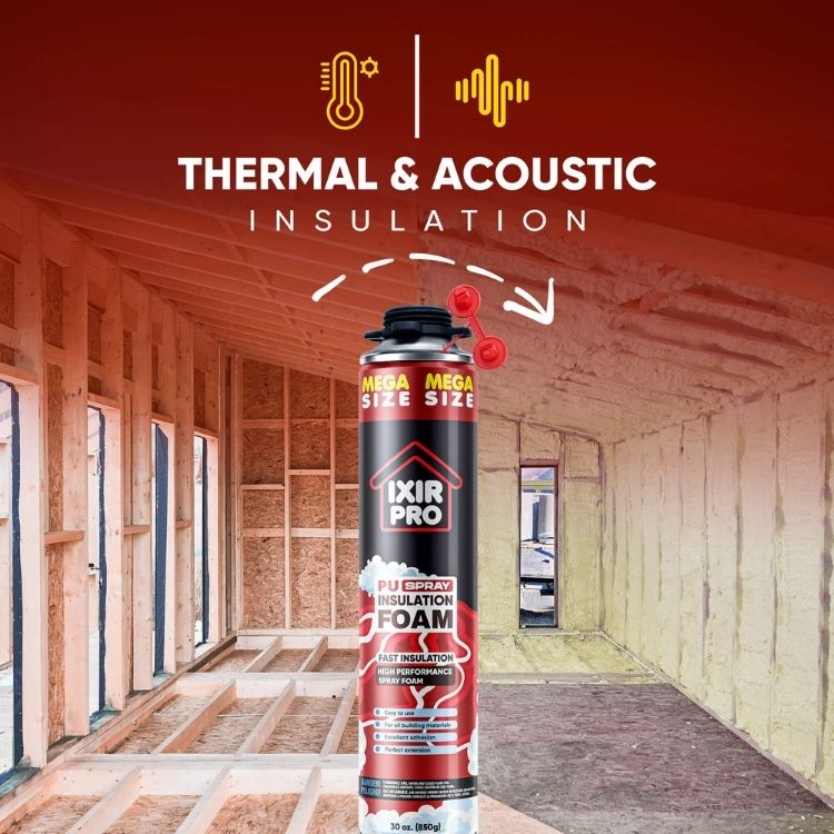 Spray Foam Insulation Kit (30 oz./850gr)