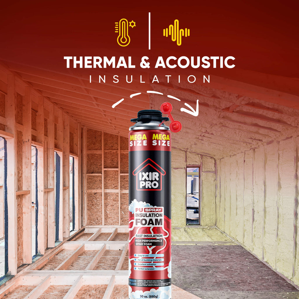 Spray Foam Insulation Kit (30 oz./850gr)