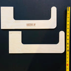 Stud Mounted Shed Storage Organizer