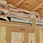 Stud Mounted Shed Storage Organizer