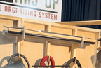 Stud Mounted Shed Storage Organizer