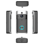 WiFi Wireless Video Doorbell Two-Way Talk Smart PIR Door Bell Security Camera HD
